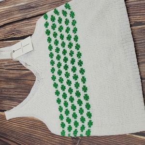NWT, Cloverleaf tank, Women's Size Small & Medium